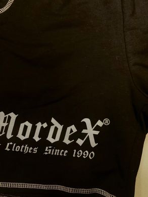 Mordex, Шорты спортивные с высокой посадкой ( Bodybuilding Wear ) Черные ( XXXL )