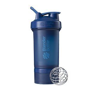 Blender Bottle, Спортивный шейкер ProStak Navy, 650 мл, Темно-синий, 650 мл