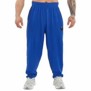 Big Sam чоловічі спортивні штани Loose Fit з кишенями PNT1412, сині (S)
