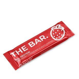 OstroVit, Протеїновий батончик The Bar 60 грам, Strawberry, Полуниця, 60 грам