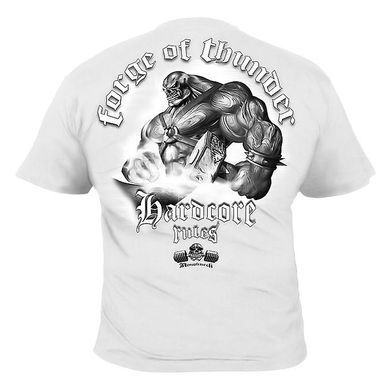 Silberrucken, Футболка MR15 Roughneck Forge of Thunder белая (XL)