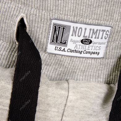 No Limits, Шорты Performance Fitness Shorts (MD6144-1) серые ( L )