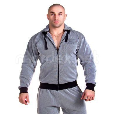 Mordex, Костюм спортивний Mordex MD5160-2 світло-сірий В, Світло-сірий, XS