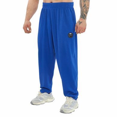 Big Sam чоловічі спортивні штани Loose Fit з кишенями PNT1412, сині (S)