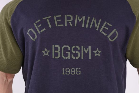 Big Sam, Футболка (Reglan Rag-Top Oversize BS3307) Темно-синий-хаки ( L )