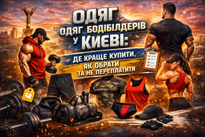 Одяг для бодібілдерів в Києві - де краще купити, ціни