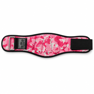 Пояс атлетический неопреновый HOP Pink Camo Power розово-черный, XS