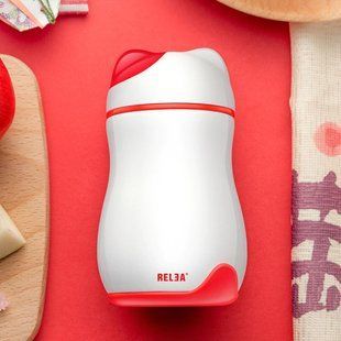 Relea, Термос дитячий Relea Fortune Cat 260 мл Червоний