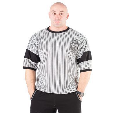 Big Sam, Футболка-Размахайка(Bodybuilding Mens Towel Gym Rag Top 2731) Серый\Черный ( L )