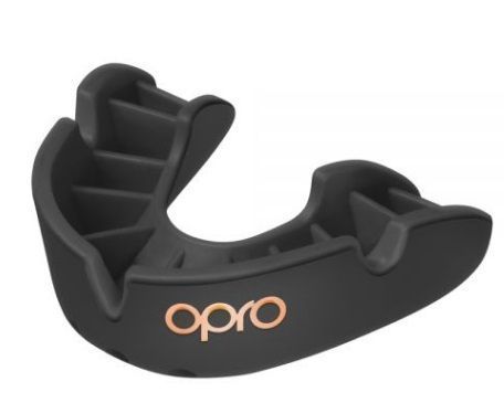 OPRO Капа боксерская Bronze Youth Self-Fit Mouthguard Black&ndash; детская уровня Training (Bronze) (до 10 лет)