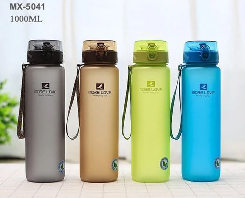Casno, Бутылка для воды MX-5041 More Love 1050 мл Green