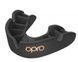 OPRO Капа боксерская Bronze Youth Self-Fit Mouthguard Black&ndash; детская уровня Training (Bronze) (до 10 лет)