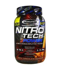 MuscleTech, Протеїн Nitro-Tech Power, 908 грам, 908 грам