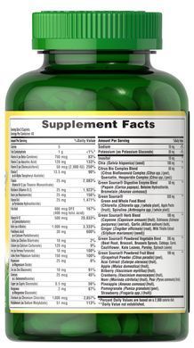 Puritans Pride, Вітаміни Green Source&reg; Multivitamin & Minerals, 60 таблеток