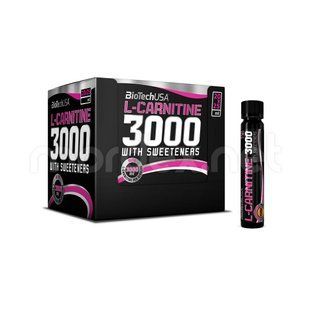 Biotech USA, L-Carnitine 3000 20x25 ml , Лимонад