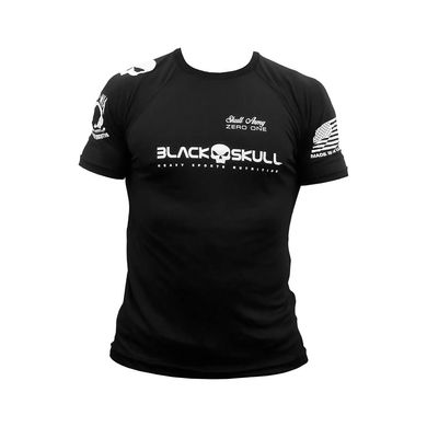 Black Skull, Футболка для бодібілдингу Dry Fit Black Skull, чорна ( M )
