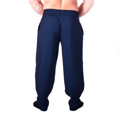 Mordex, Штани спортивні звужені (Pants MD5359-11 напис) Чорний\Сині ( XL )