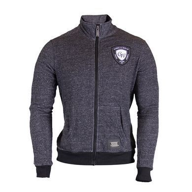 Gorilla Wear, Кофта з капюшоном на замку Jacksonville Jacket Gray, Сіра ( XXXL )