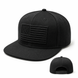 Кепка Hard Power Snapback 6-панельная с прямым козырьком и вышивкой черная