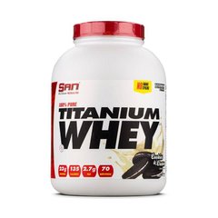 SAN Nutrition, Протеїн Pure Titanium Whey, 2270 грам Печиво та крем