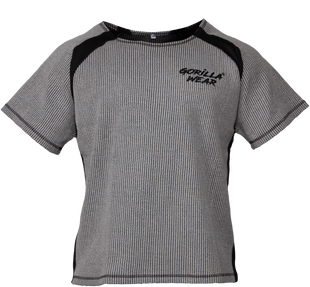 Gorilla Wear, Размахайка Augustine Old School Work Out Top Gray, Серый, S/M
