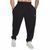 Big Sam, Штаны спортивные зауженные Men's Loose Fit Cotton Sweatpants with Pockets(PNT1406) BLACK ( XL )