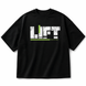 Футболка-размахайка мужская Hard Power Strong Lift Wear LIFT черная L