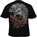 Silberr&uuml;cken Herren T-Shirt (SRBR3) &ndash; Black (L)