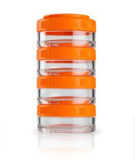 Blender Bottle, Контейнер GoStak 40cc 4 Pack, Orange