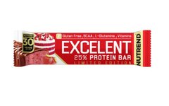 Nutrend, Спортивный батончик Excelent Protein Bar Strawberry Cake, 85 грамм