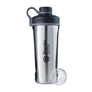 Blender Bottle, Спортивный шейкер из нержавеющей стали BlenderBottle Radian Insulated Stainless Steel Natural, 730 мл