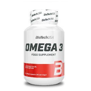 Biotech USA, Риб'ячий жир Omega 3, 90 капсул, 90 капсул