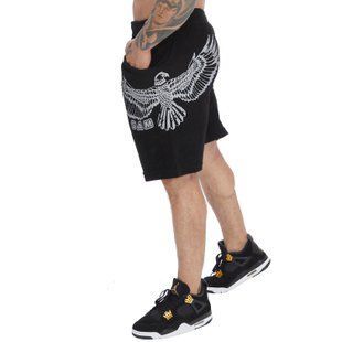 Big Sam, Шорты спортивные для бодибилдинга Men's Towel Eagle Shorts 1501-Черные ( XXXL )