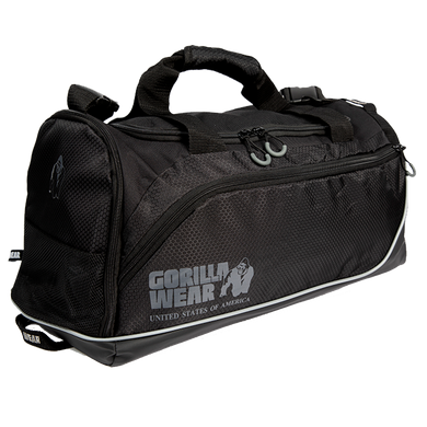 Gorilla Wear, Сумка спортивная Jerome Gym Bag 2.0 Black/Gray