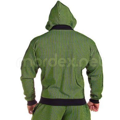 Mordex, Костюм спортивний Mordex MD5153-2 В чорний / зелений, Чорний / зелений, XS
