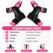 Лямки-накладки для тяги Valeo Lifting Grips черные, универсальный размер