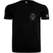 Silberr&uuml;cken Herren T-Shirt &ldquo;Gorilla Biker Trouble&rdquo; (GB77) &ndash; Backprint &ndash; Black (L)