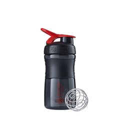 Blender Bottle, Спортивный шейкер-бутылка SportMixer Red/Black, 590 мл