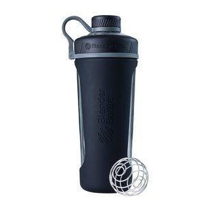 Blender Bottle, Спортивный стеклянный шейкер BlenderBottle Radian Glass Black, 760 мл