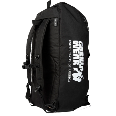 Gorilla Wear Norris Hybrid Gym Bag/Backpack &mdash; Black