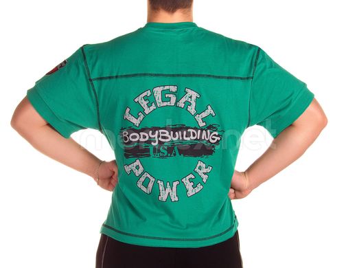 LegalPower, Футболка Legal Power зеленая MD3673