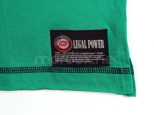 LegalPower, Футболка Legal Power зеленая MD3673