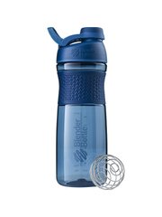Blender Bottle, Спортивная бутылка-шейкер с венчиком SportMixer Twist 28oz/820ml Navy, Темно-синий, 820 мл