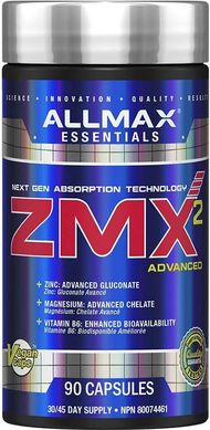Allmax Nutrition, ZMX2 High-Absorption Magnesium Chelate, 90 капсул