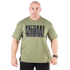 Universal Nutrition, Футболка для бодибилдинга (Animal Iron Iconic), Хаки ( M )