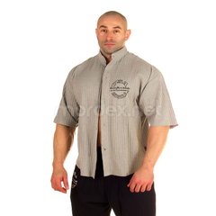 NPC, Рубашка 3/4 Sleeve Rib Top, светло-серая, Светло серый, L