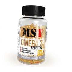 MST Sport Nutrition, Рыбий жир Omega 3 Selected, 110 капсул