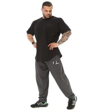 Big Sam, Футболка-Размахайка (Men's Oversize T-shirt 3340-Black&Black) Чорний ( M )