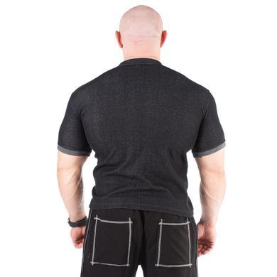 Big Sam, Футболка для бодібілдингу (T-Shirt BS-2573) Чорна ( M )