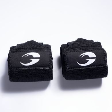 Gasp, Бинт кистьовий Hardcore Wrist Wraps 18 inch, Black/White